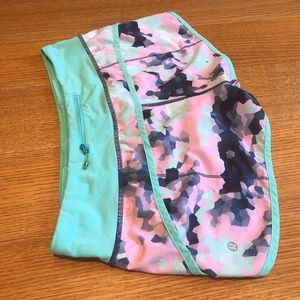 Lululemon Speed-Up Shorts | Blue Workout Shorts